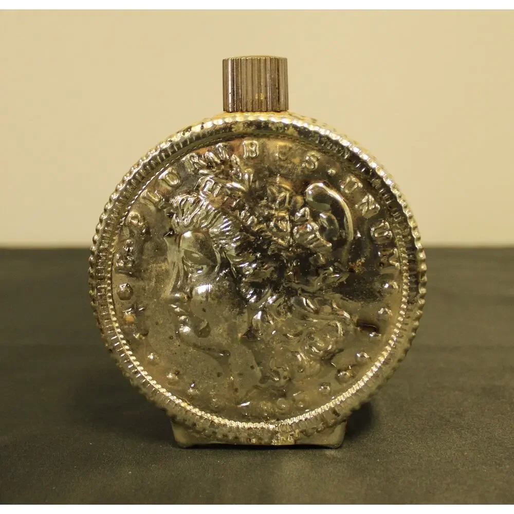 Avon Buffalo Nickel Clint Soap & Dish Liberty Dollar Empty Tribute After Shave
